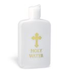 HOLY WATER BOTTLE - 4 OUNCE (PLASTIC)